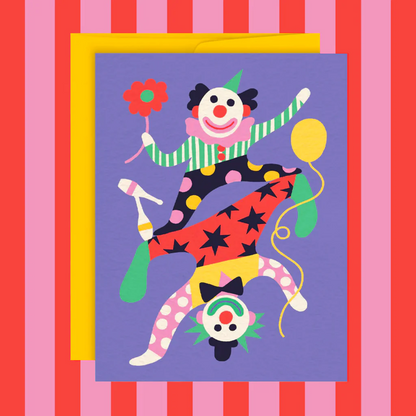 CLOWNS CARD