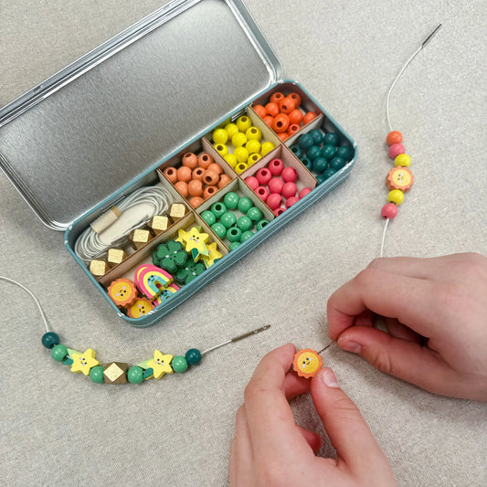 COFFRET 5 BRACELETS "ONDES POSITIVES"