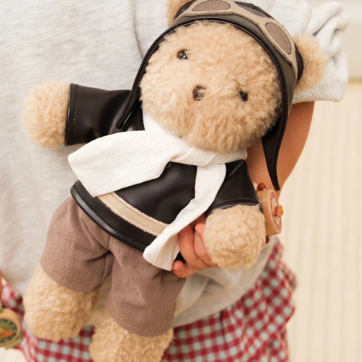 coffret cadeau peluche ourson aviateur egmont toys