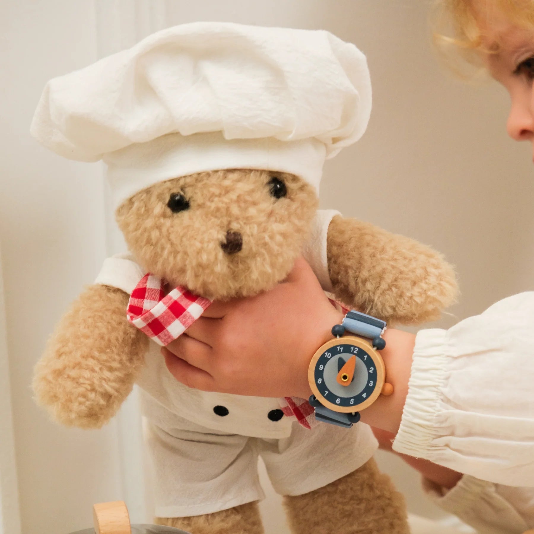 coffret cadeau ourson peluche chef cuisinier egmont toys
