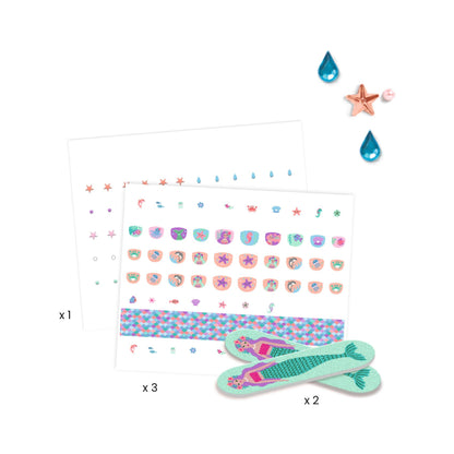 "SOFT SEAS" NAIL STICKERS