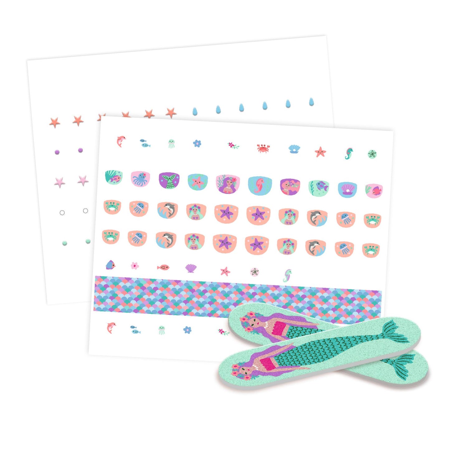 "SOFT SEAS" NAIL STICKERS