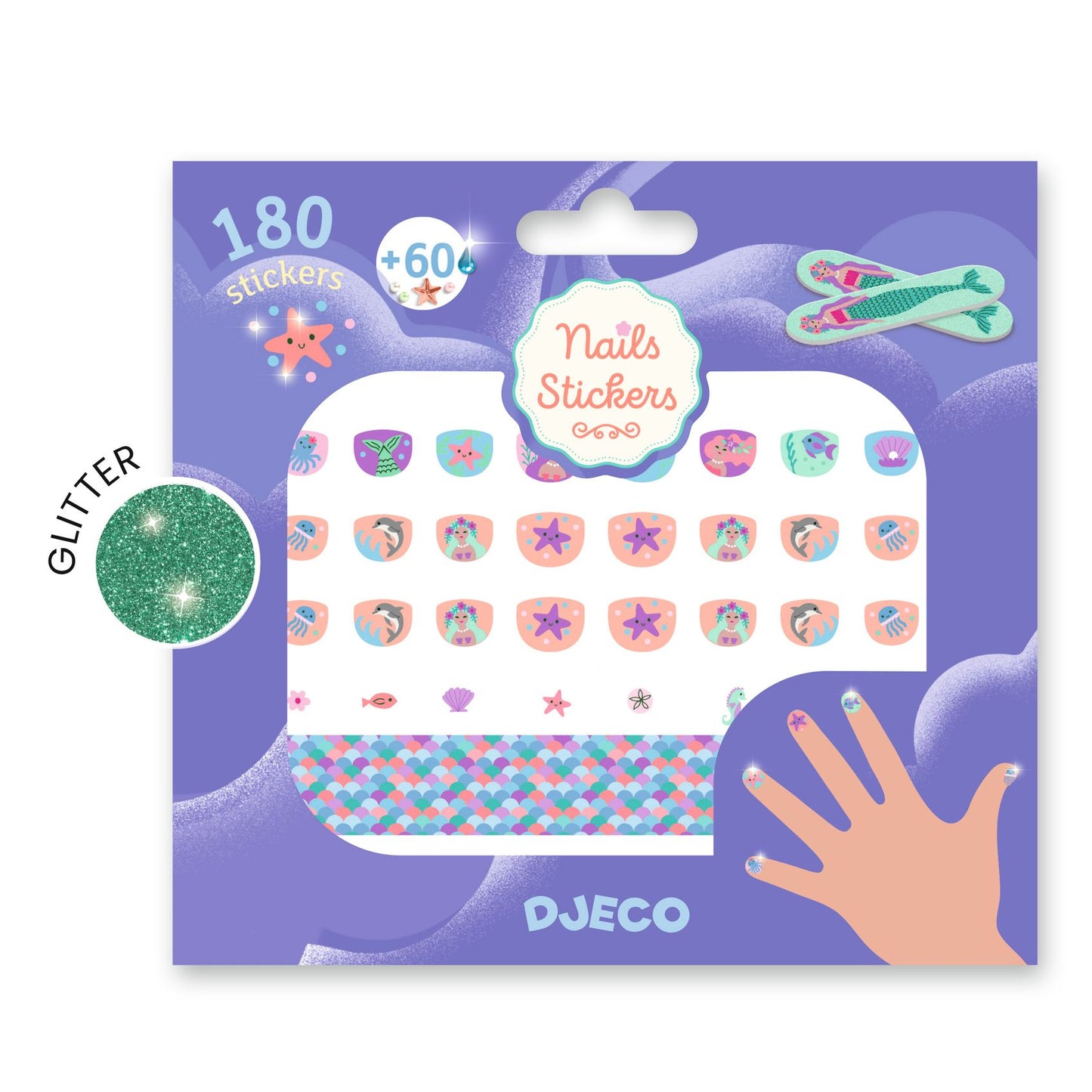 "SOFT SEAS" NAIL STICKERS