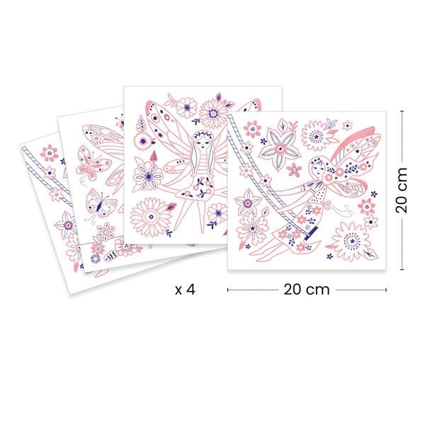 BRIGHT COLORING PAGES "LITTLE WINGS"