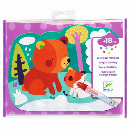 MAGIC WATER COLOURING "HIDDEN IN THE WOODS"