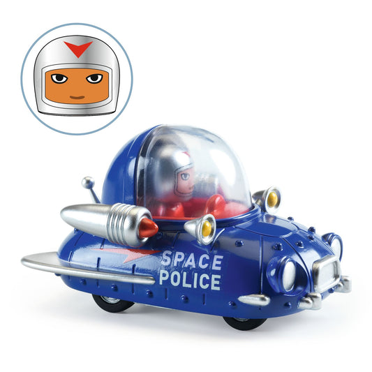 CRAZY MOTORS SPACE POLICE