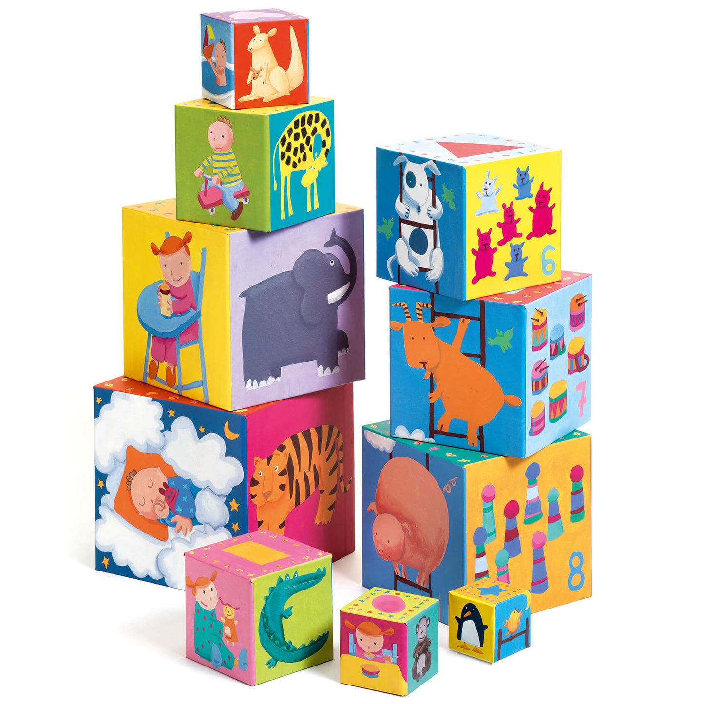 STACKING CUBES FUNNY