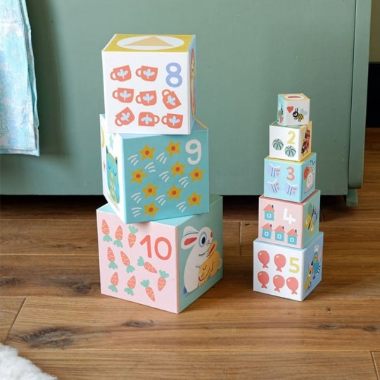 "BABYBLOKI" STACKING CUBES