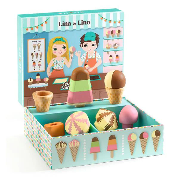 LINA & LINO ICE WOODEN CREAM SHOP