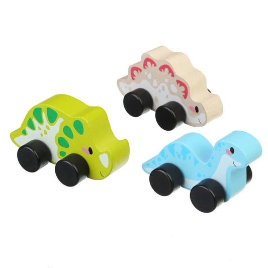 DINOS JOYEUX EN BOIS