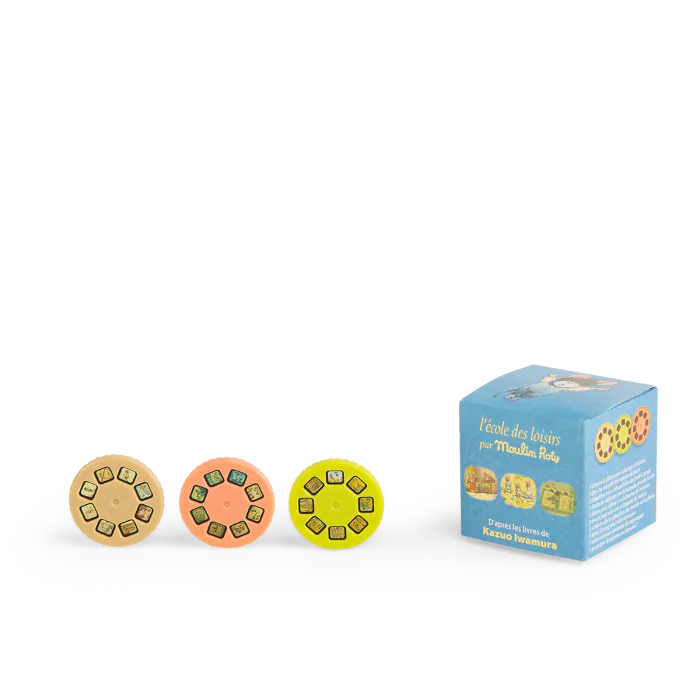 "THE MOUSE FAMILY" STORY LAMP DISCS