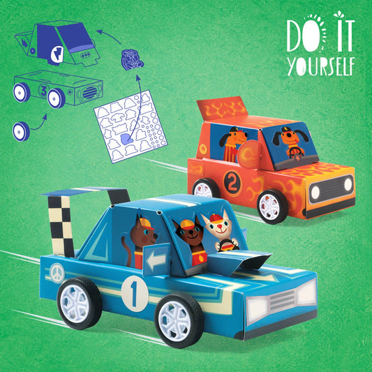 DIY GRAND PRIX 3 RACING CARS TO CREATE