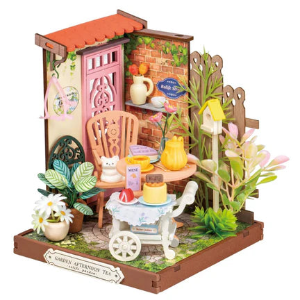 DIY MINIATURE "JARDIN DE THÉ FANTAISIE"