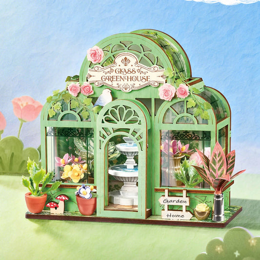 DIY MINIATURE JARDIN DE FONTAINE VERTE