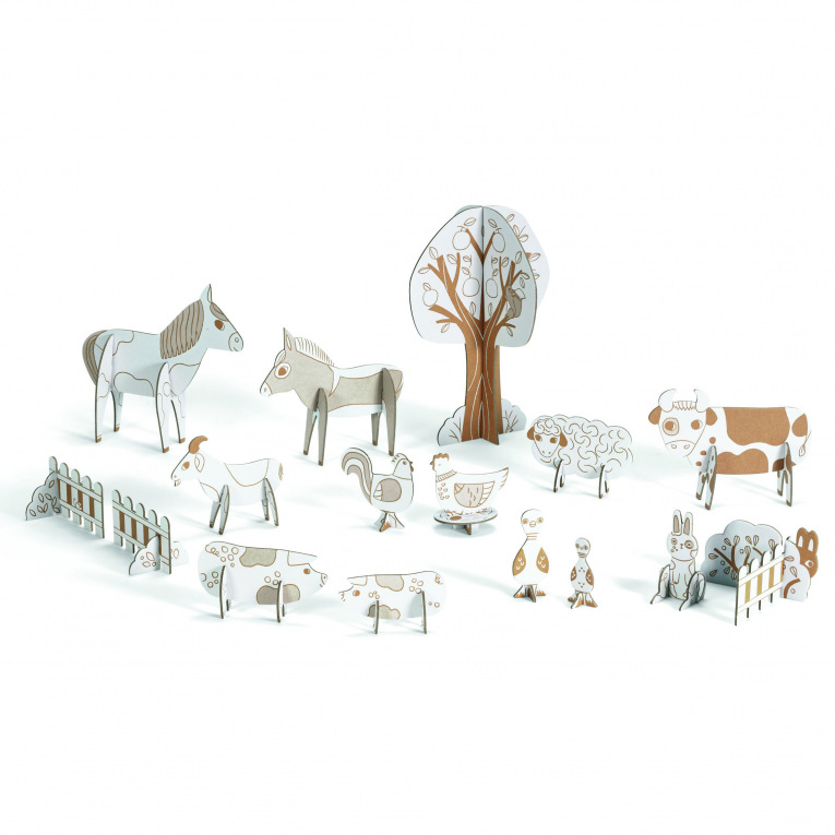 COLOR ASSEMBLE PLAY "FARM" 