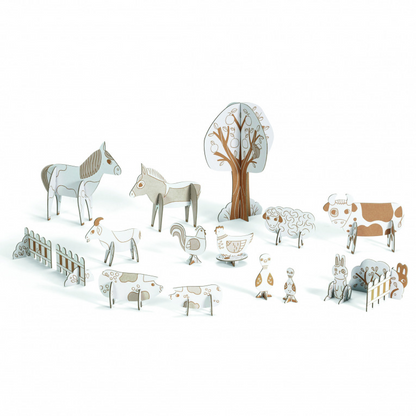 COLOR ASSEMBLE PLAY "FARM" 