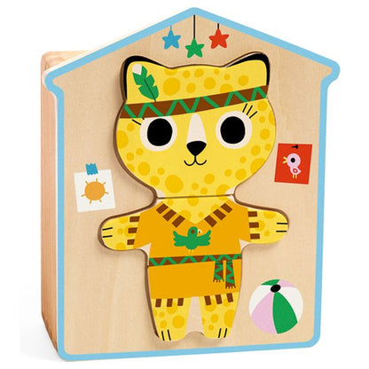 JEU D'HABILLAGE EN BOIS DRESSUP MIX