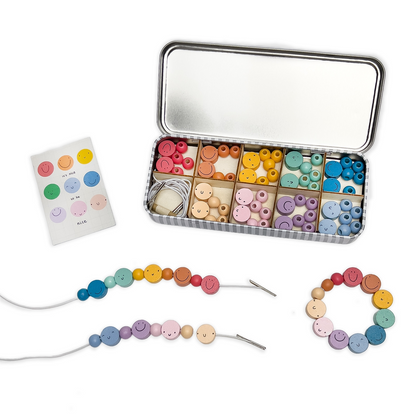 BRACELET BEADING KIT "ITS NICE TO BE NICE"