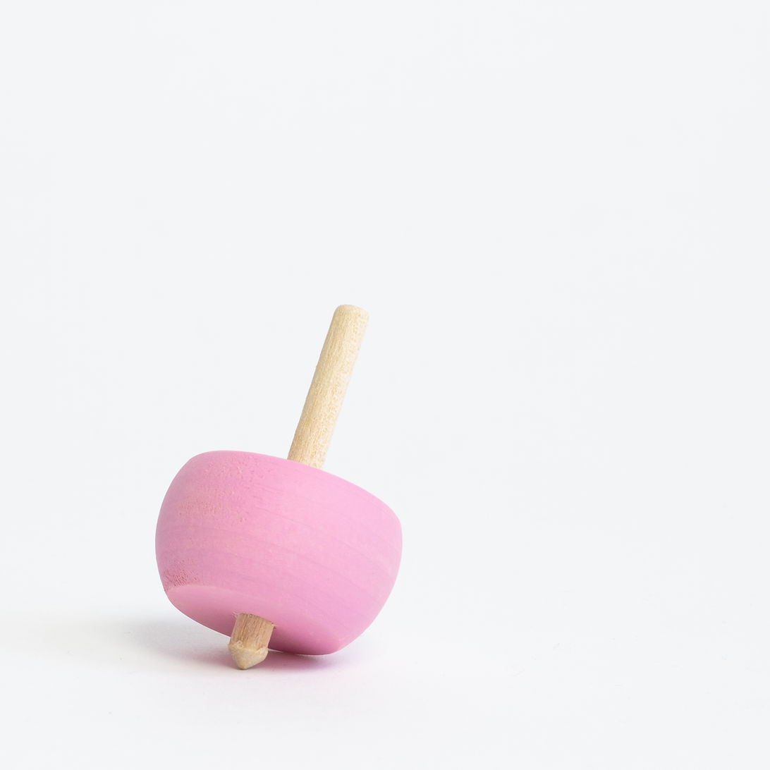 WOODEN SPINNING TOP 
