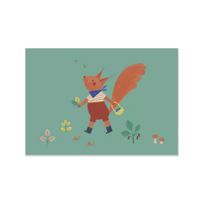 SET OF 3 WALL ART "POMMES DES BOIS" 