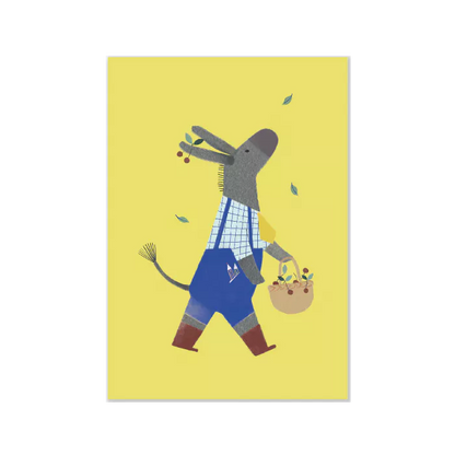 SET OF 3 WALL ART "POMMES DES BOIS" 