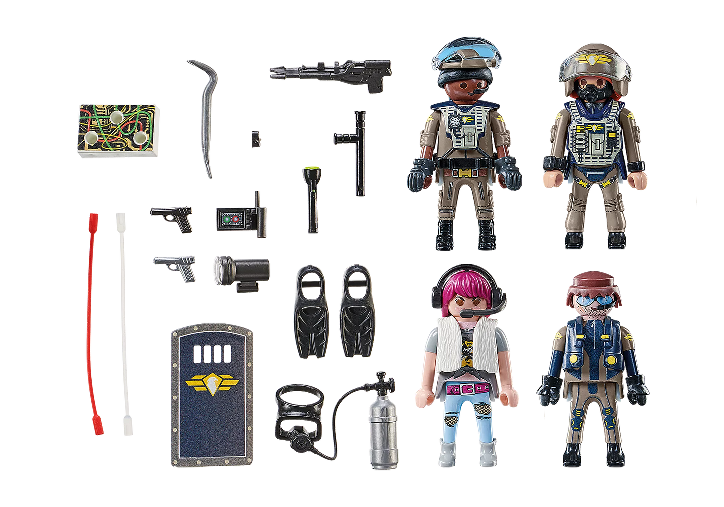 TACTICAL UNIT FIGURE SET