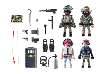 TACTICAL UNIT FIGURE SET