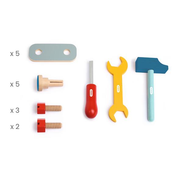 BRICOTOO WOODEN WORKBENCH