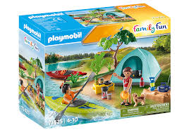 CAMPSITE WITH CAMPFIRE "FAMILY FUN"