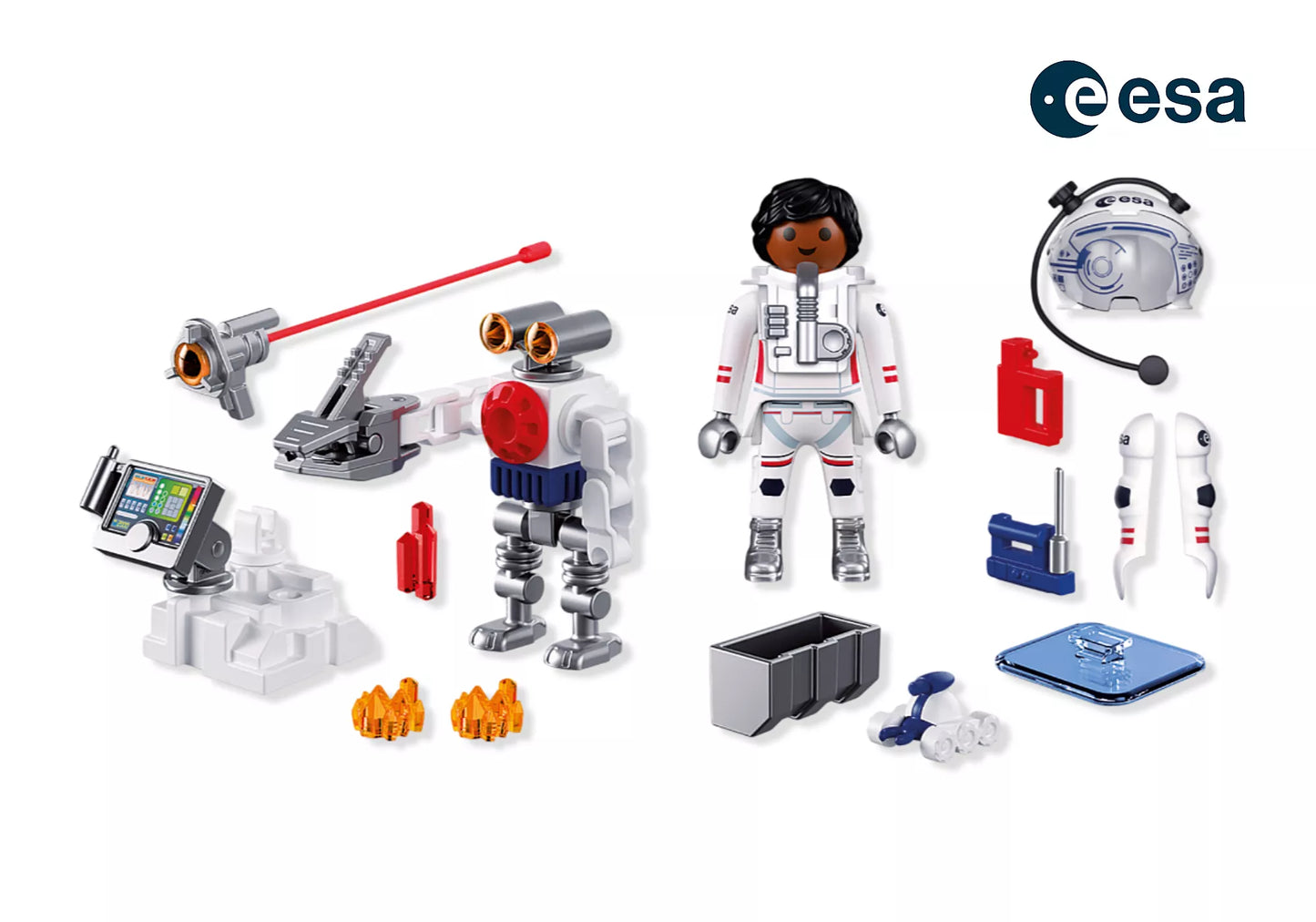 ASTRONAUT FIGURINE WITH ROBOT