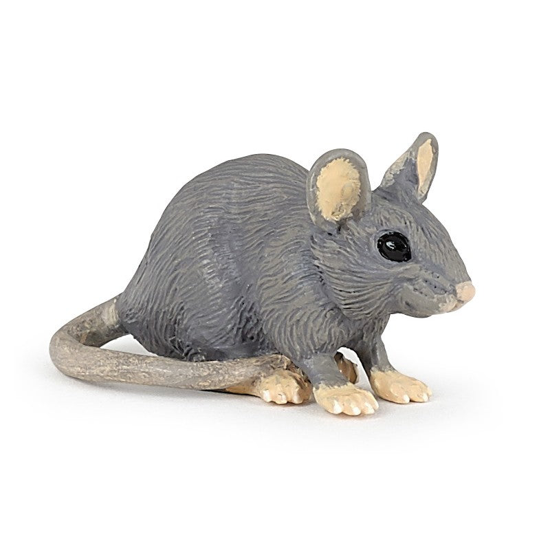 GREY MOUSE FIGURINE