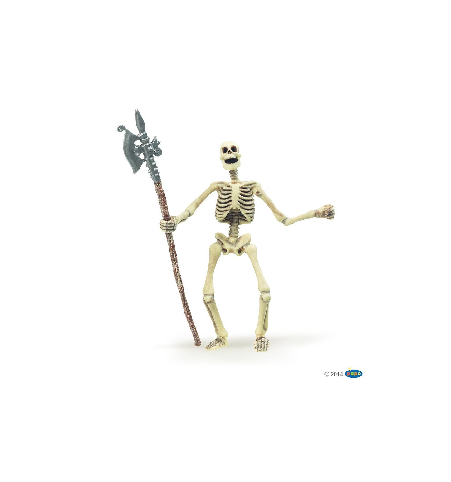 PHOSPHORESCENT SKELETON FIGURINE
