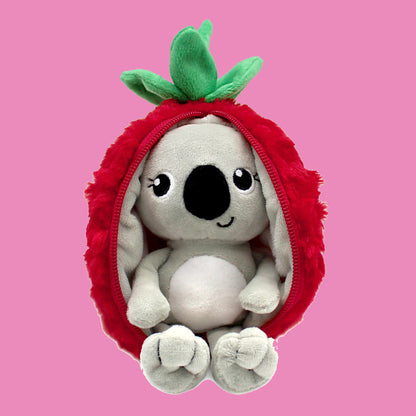 TARTLET KOALA/RASPBERRY PLUSH "FLIPETZ" 