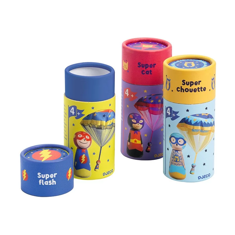 WOODEN PARACHUTIST "FLYING HEROES"