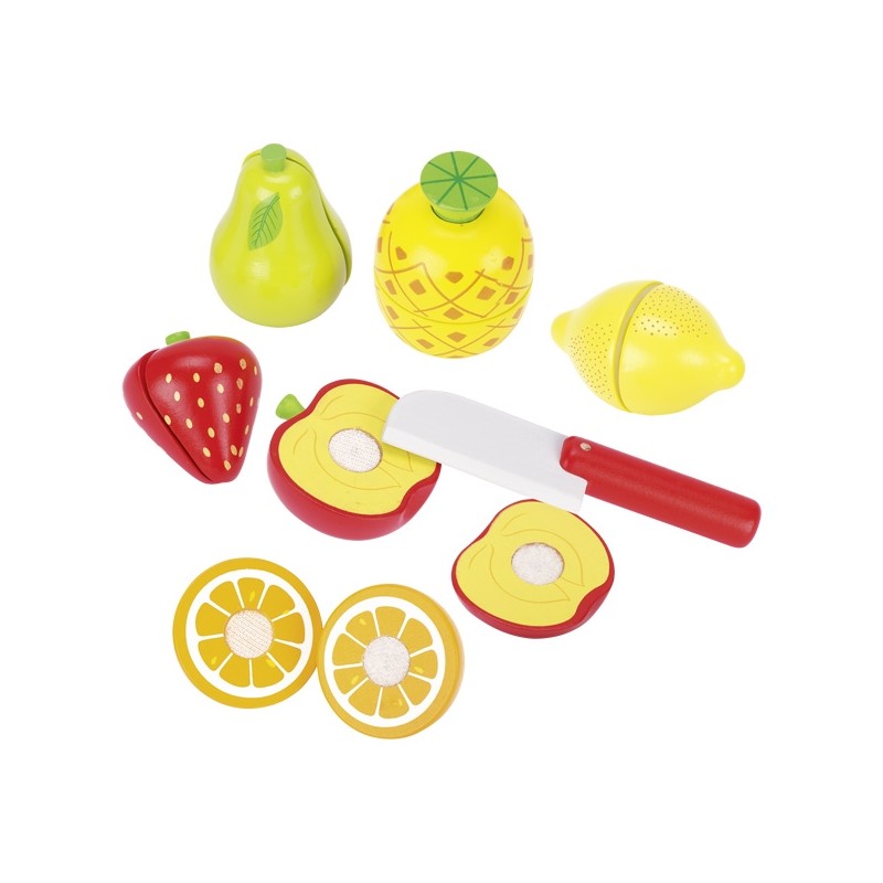 FRUITS EN BOIS À COUPER
