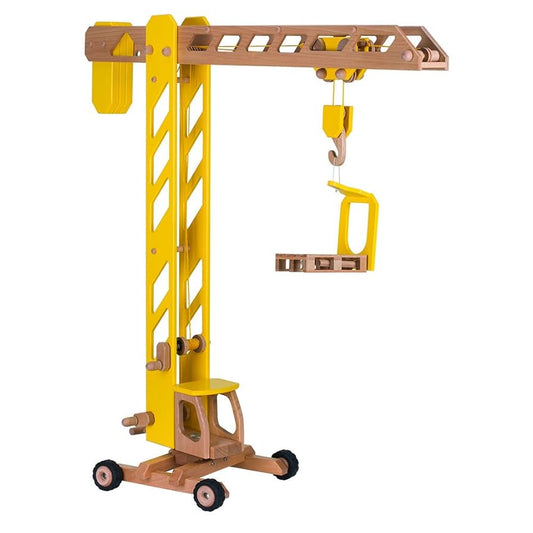 LARGE WOODEN CRANE 
