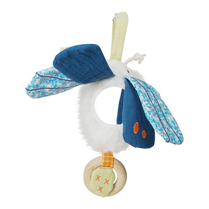 "FOLKLORE LUNA" SENSORY TOY AND TEETHING RATTLE