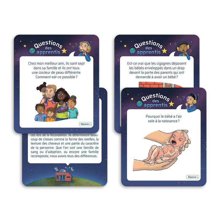 HOUSTON, HOW ARE BABIES MADE? (FR ONLY)