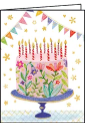 MINI BIRTHDAY CAKE GREETING CARD