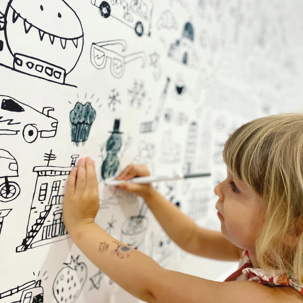 GIANT COLORING POSTER "MONTREAL"