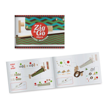 ZIG & GO "BIG BOUM WALL" 48 PCS