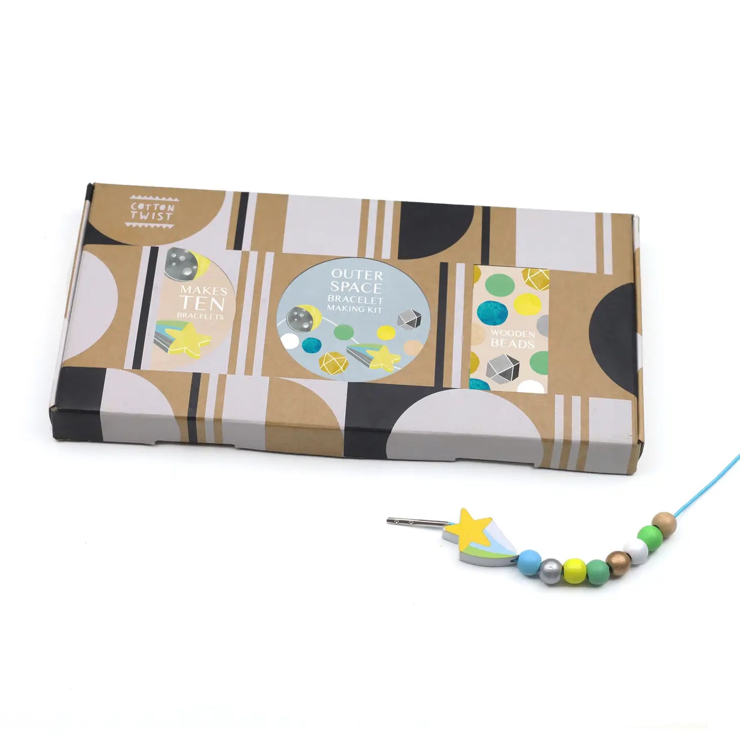 BOX OF 10 SPACE BRACELETS