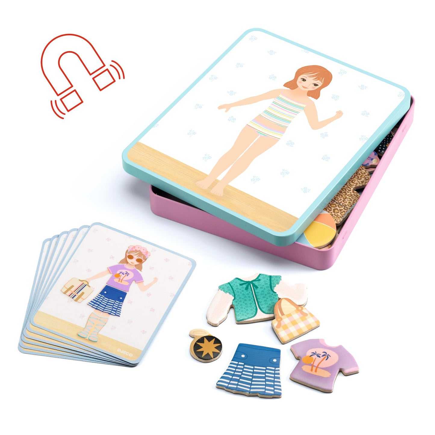 JEU MAGNÉTIQUE ÉDUCATIF INZEBOX "DRESSING"