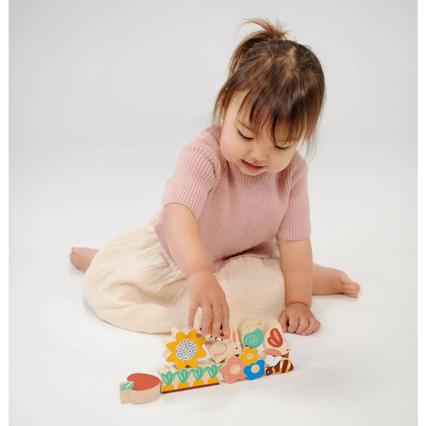 JARDIN EMPILABLE HEUREUX EN BOIS