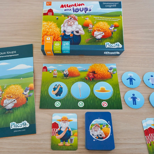 ATTENTION AUX LOUPS JEU D'OBSERVATION