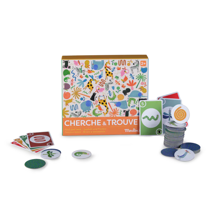 "LES TOUPITIS" SEARCH AND FIND GAME