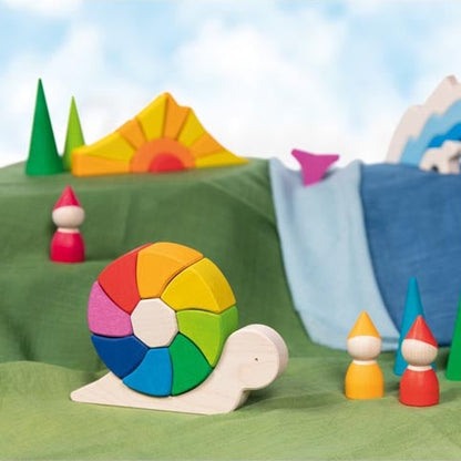 WOODEN CONSTRUCTION AND PUZZLE GAME "SASSY PAULINE"