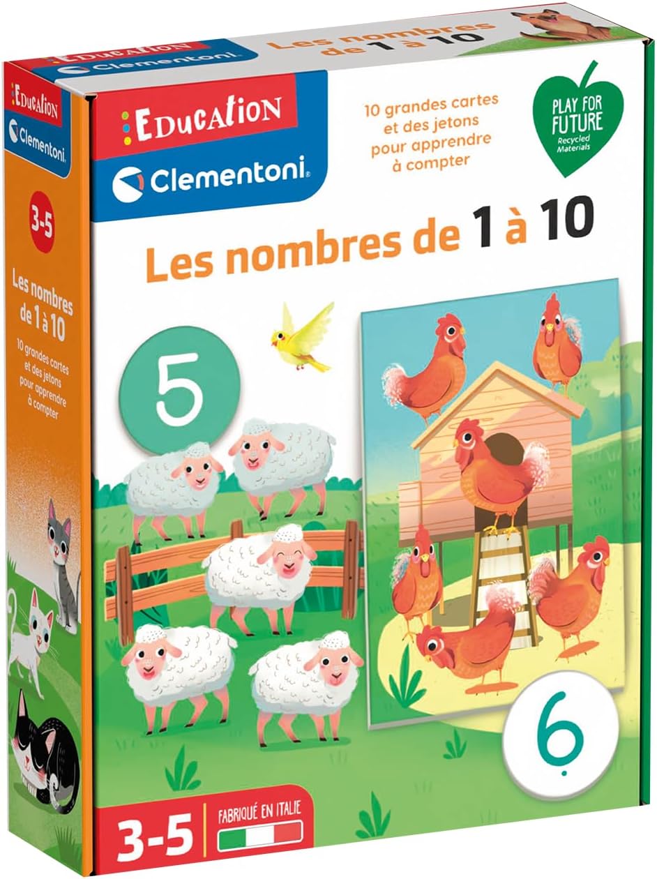 NUMBERS FROM 1 TO 10 (FRENCH)