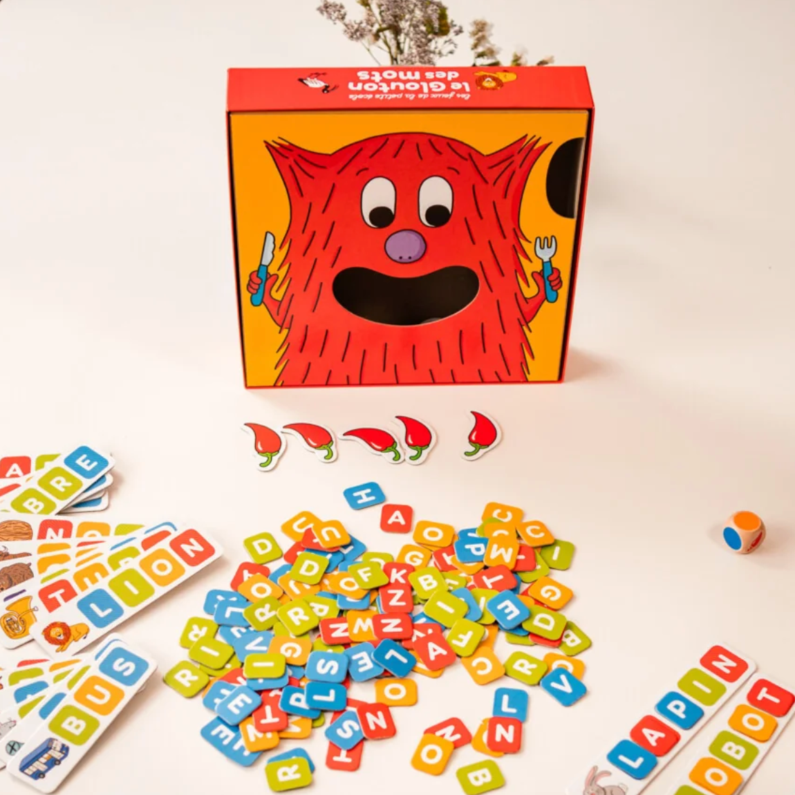 COOPERATIVE GAME THE WORD GLUTTON (FR ONLY)