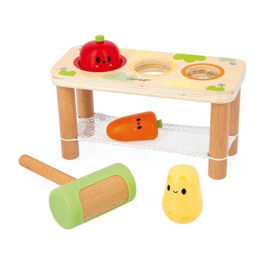 JEU TAP TAP LÉGUMES EN BOIS